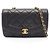 Borsa a Spalla Chanel Matelassé Diana Flap Nero