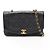 Borsa a Spalla Chanel Matelassé Diana Flap Nero