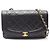 Borsa a Spalla Chanel Matelassé Diana Flap Nero