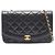 Borsa a Spalla Chanel Matelassé Diana Flap Nero