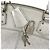 Borsa Louis Vuitton Suhali Lockit PM Argento - vista 4