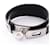 Hermès Pulseira Hermes Kelly Double Tour Preto Prata  - vista 3