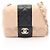 Bolso de hombro Chanel Mini Matelassé Bicolor Negro Rosa