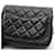 Borsa a Spalla Chanel Mini Matelassé Nero - vista 9