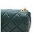 Borsa a tracolla Chanel Matelassé verde - vista 8