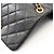 Borsa a tracolla in pelle matelassé Chanel Nero - vista 7