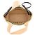Loewe Font Tote Small Raphia Leder Tasche Mehrfarben Beige - Ansicht 6