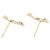 Orecchini T Smile Mini Tiffany & Co. D'oro - vista 3