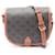 Céline Borsa Folco Medium Triomphe Celine Marrone Nero  - vista 1
