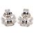 Orecchini T Smile Mini di Tiffany & Co. Argento - vista 4