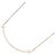 Tiffany T Collana Tiffany & Co. T Smile Small in oro rosa 18K con diamanti D'oro
