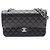 Borsa a Spalla Chanel Matelassé Double Flap Nero
