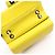 Borsa a tracolla Chanel Yellow Matelassé Double Flap Giallo - vista 6