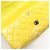 Borsa a tracolla Chanel Yellow Matelassé Double Flap Giallo - vista 7