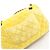 Borsa a tracolla Chanel Yellow Matelassé Double Flap Giallo - vista 9