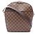 Borsa a Spalla Louis Vuitton Ipanema GM Damier Ebene Marrone
