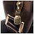 Borsa a Spalla Louis Vuitton Ipanema GM Damier Ebene Marrone - vista 7