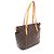 Borsa Tote Louis Vuitton Totally PM Castaño - vista 2