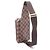 Marsupio Louis Vuitton Geronimos Marrone Damier ebene - vista 2