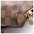 Marsupio Louis Vuitton Geronimos Marrone Damier ebene - vista 8