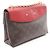 Borsa a tracolla Louis Vuitton Saint Placido Monogram Cerise Marrone Rosso Fuschia Monogramma - vista 2