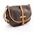 Borsa a Spalla Louis Vuitton Saumur 30 Monogram Marrone - vista 2