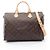 Bolso Louis Vuitton Speedy Bandoulière 35 Monogram Castaño Monograma