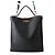 Fendi Peekaboo X-Lite Fit Ledertasche Schwarz