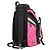 Zaino Prada 2VZ136 in nylon e pelle nero multicolore - vista 2