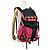 Zaino Prada 2VZ136 in nylon e pelle nero multicolore - vista 4