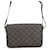 Céline Borsa a tracolla Celine Triomphe Flap Marrone Nero