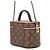 Borsa Louis Vuitton Monogram Reverse Vanity NV PM M45165 Nero - vista 2
