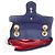 Borsa Gucci GG Marmont Chevron in Velluto Blu - vista 6