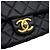 Bolsa de Alça Chanel Mini Matelassé Chain Preto - vista 6