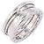 Bulgari Anello Bvlgari B-zero1 3-Band in oro bianco 18K Argento