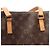Borsa Cabas Mezzo Monogram Louis Vuitton Marrone - vista 11