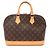 Borsa Louis Vuitton Alma PM Monogram Marrone
