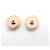 Cartier Trinity Ohrstecker Silber Golden  - Ansicht 4