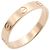 Anello Cartier Mini Love in oro rosa 18K D'oro