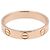 Anello Mini Love di Cartier in oro rosa 18K D'oro - vista 2