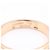 Anello Mini Love di Cartier in oro rosa 18K D'oro - vista 3
