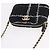 CHANEL Matelasse Chain Shoulder Bag Tweed Black Gold CC Auth 186402M Nero D'oro - vista 6