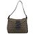 FENDI Zucchino Canvas Mamma Baguette Schultertasche Schwarz Authentisch 186465V - Ansicht 13