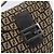 FENDI Zucchino Canvas Mamma Baguette Schultertasche Schwarz Authentisch 186465V - Ansicht 20