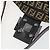 FENDI Zucchino Canvas Mamma Baguette Schultertasche Schwarz Authentisch 186465V - Ansicht 8