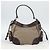 Borsa a tracolla PRADA Jacquard Canvas Beige Oro Autentica 188837SAM D'oro - vista 12