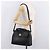 Borsa MCM in Pelle 2way Nera Oro Auth ka4862 Nero D'oro - vista 24