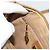 Borsa a Spalla GUCCI Micro GG Supreme PVC Beige Oro 001 14 0412 Auth 189340 D'oro - vista 22