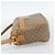 Borsa a Spalla GUCCI Micro GG Supreme PVC Beige Oro 001 14 0412 Auth 189340 D'oro - vista 3