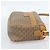 Borsa a Spalla GUCCI Micro GG Supreme PVC Beige Oro 001 14 0412 Auth 189340 D'oro - vista 4